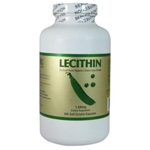 2 Bottles of Lecithin 1200MG (300 Capsules) - Buy at New Green Nutrition
