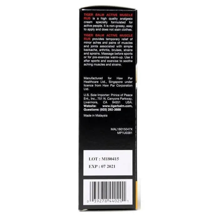 2 Boxes of Tiger Balm Active Muscle Rub, Non-Greasy (2oz.) – New Green