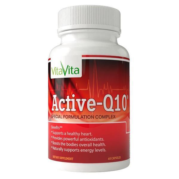 Active-Q10, Herbal Formula Promote Heart Health (60 Capsules) - Buy at New Green Nutrition