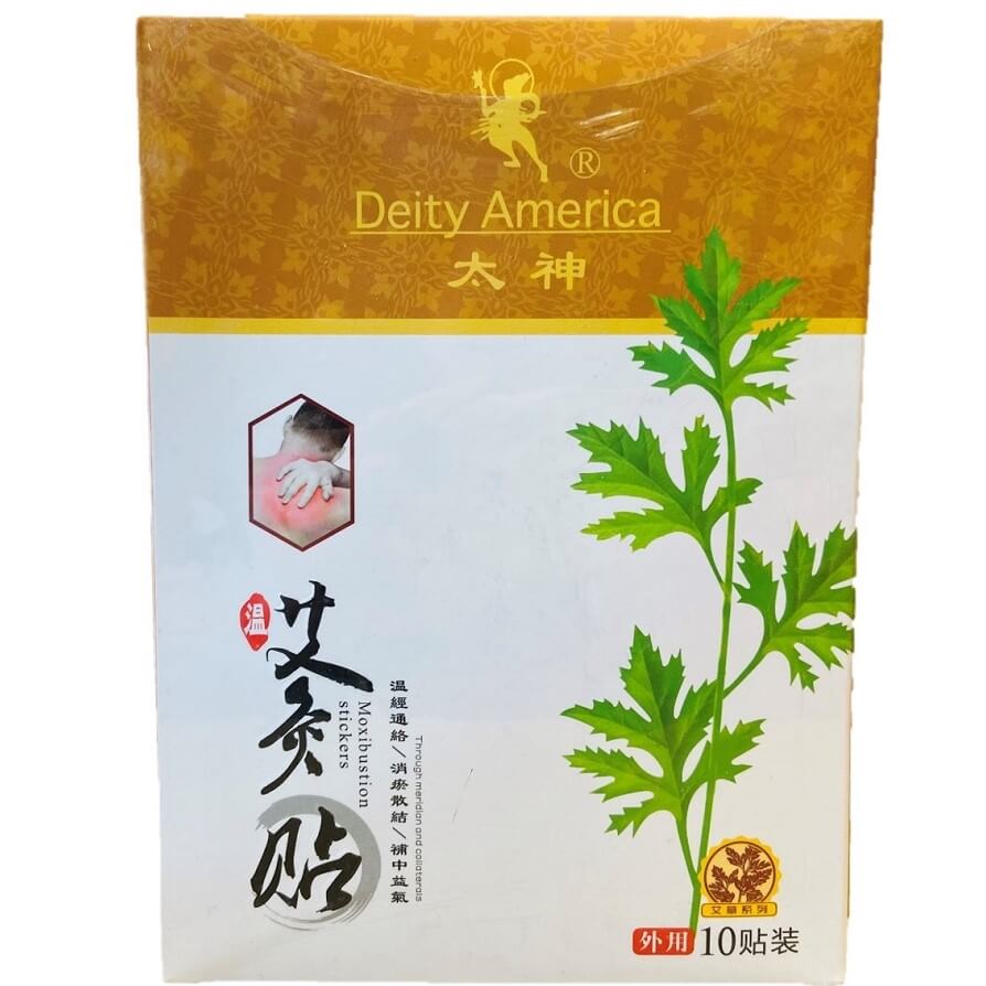 Deity of America Moxibustion Warm Patch (10 Patches) - Buy at New Green Nutrition