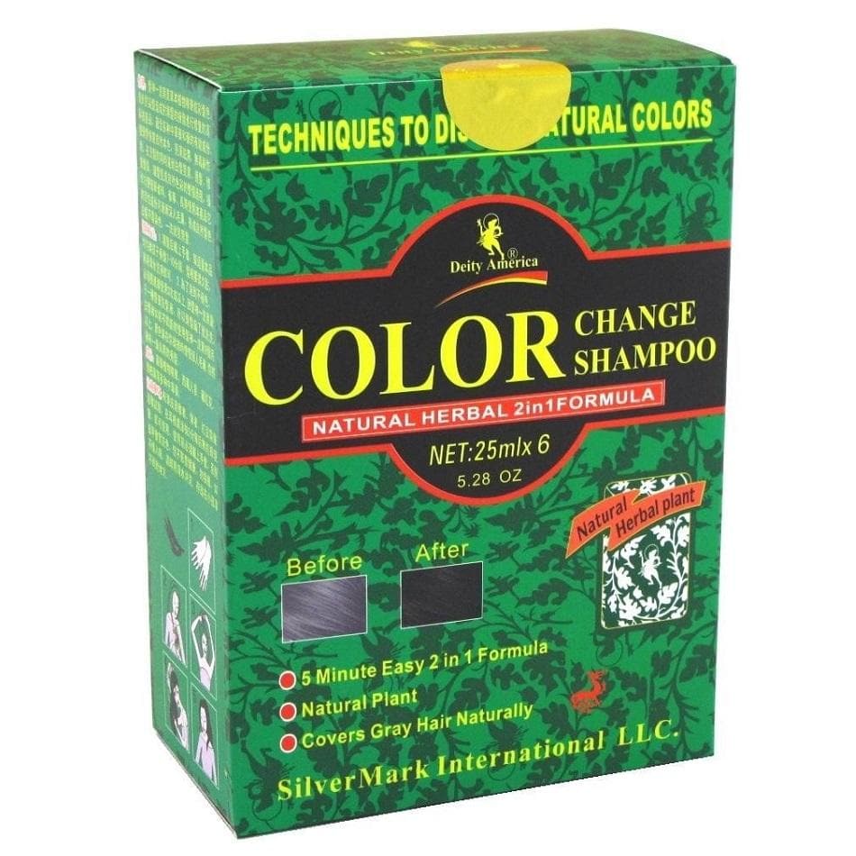 Deity Shampoo Color Change Shampoo 2 in 1 Formula - Black Color - Buy at New Green Nutrition