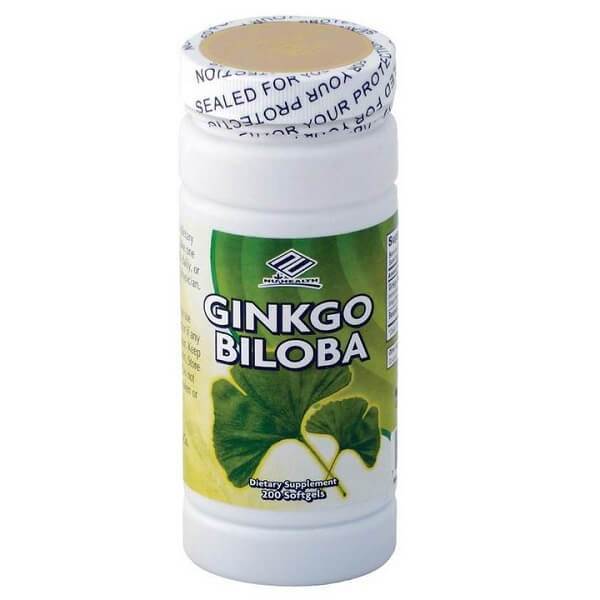 Ginkgo Biloba 60mg (200 Softgels) - 2 Bottles - Buy at New Green Nutrition