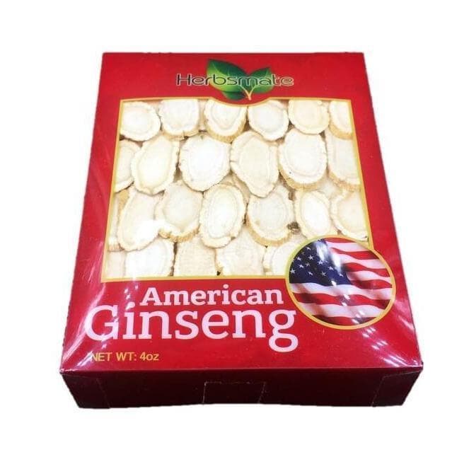 Hand Selected A Grade American Ginseng Slice Large Size (4 Oz. Box) - Buy at New Green Nutrition