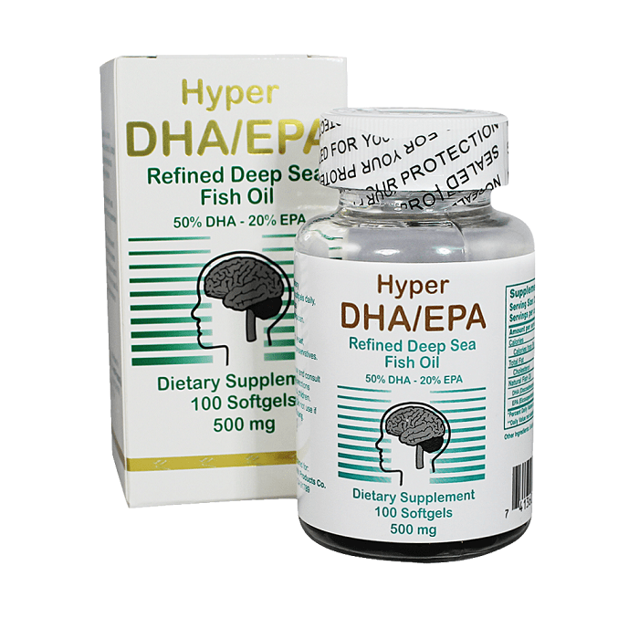 Hyper DHA+EPA Defined Deep Sea Fish Oil (100 Softgels) - Buy at New Green Nutrition