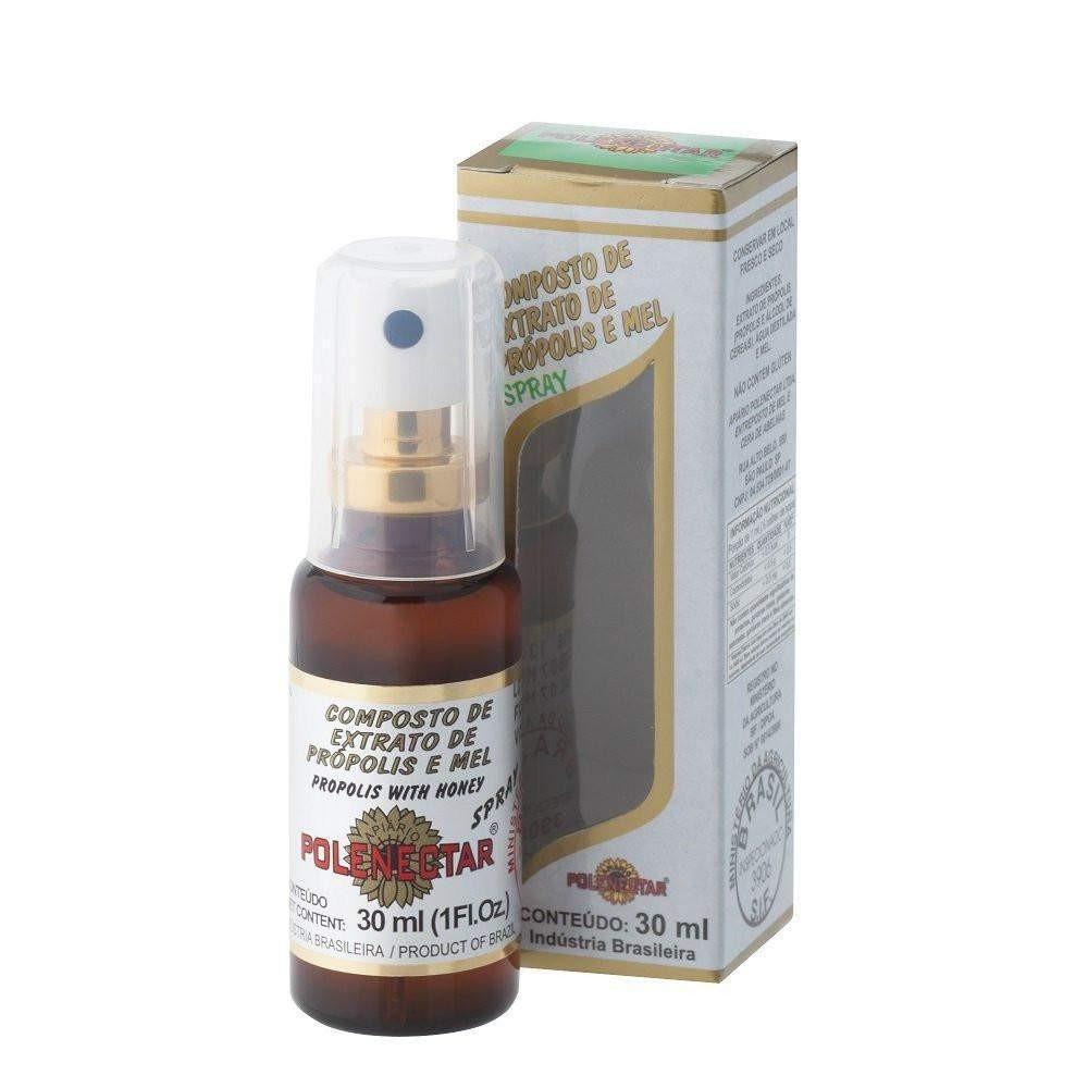 Polenectar Bee Propolis Extract with Honey in Spray Form (30ml) - Buy at New Green Nutrition