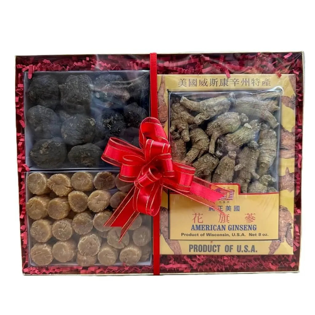 Gift Box - Premium Ginseng, Peruvian Maca, Japanese Scallop – New