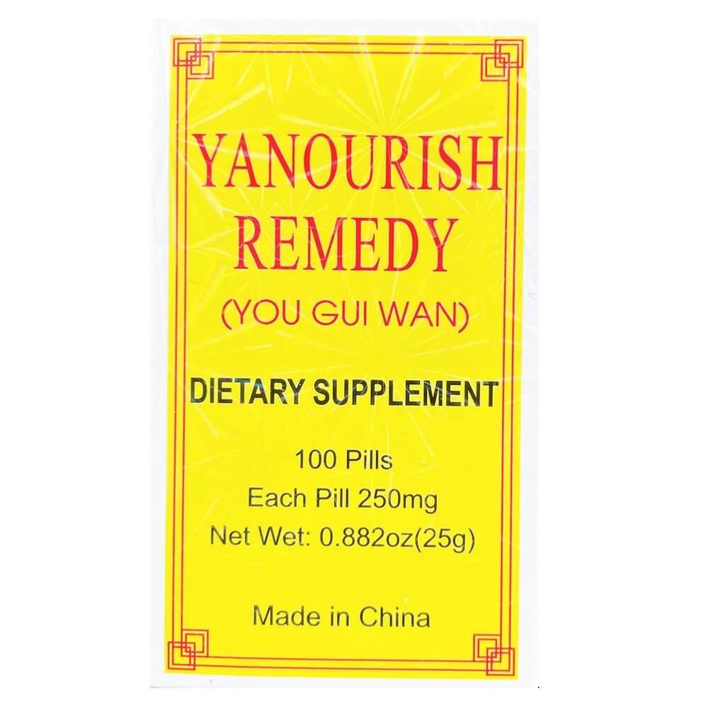Yanourish Remedy, You Gui Wan (100 Pills) - Buy at New Green Nutrition