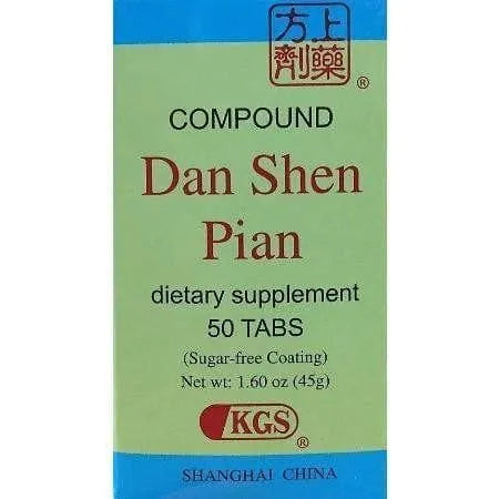 10 Boxes of Compound Fu Fang Dan Shen Pian (50 tablets) - Buy at New Green Nutrition