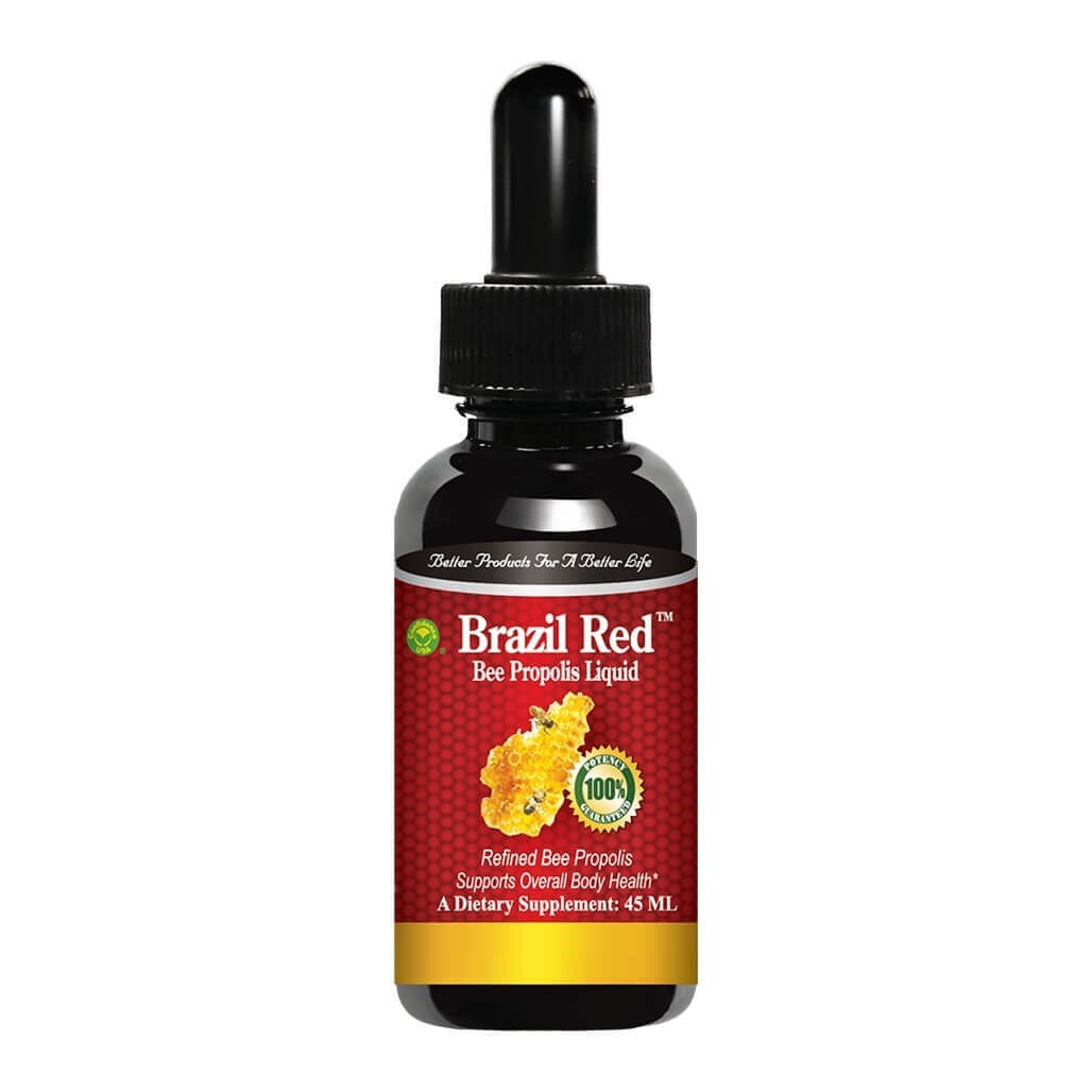 2 Bottles Brazil Red Bee High Concentrate Propolis Liquid (45 ML) - Buy at New Green Nutrition