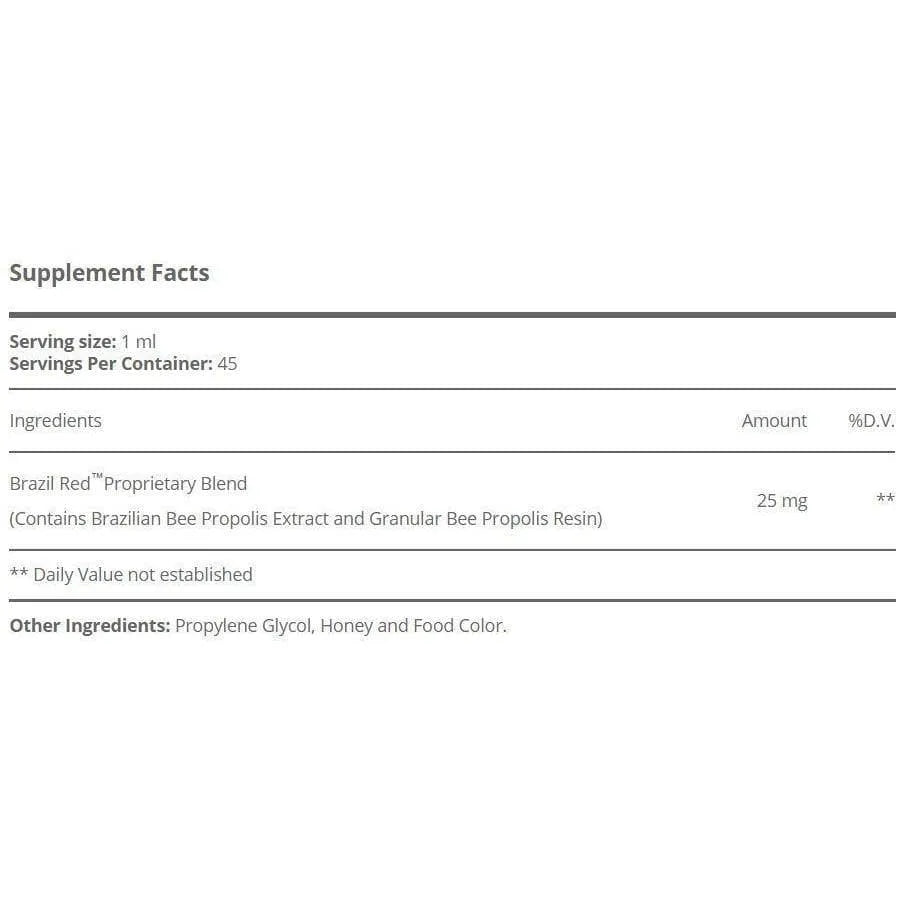 2 Bottles Brazil Red Bee High Concentrate Propolis Liquid (45 ML) - Buy at New Green Nutrition