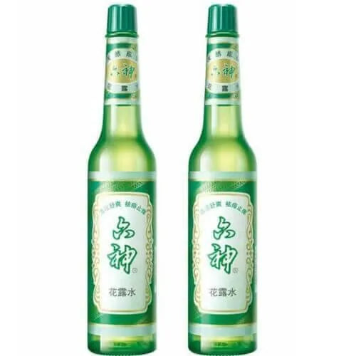 2 Bottles Liushen Flora Water Itching Relief Glass Bottle, Original Formula (195ml) - Buy at New Green Nutrition