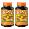 2 Bottles of American Health Ester-C 1000mg (90 Capsules)