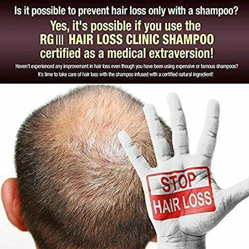 2 Bottles RGIII Hair Regeneration Shampoo with Purified Red Ginseng Saponin (520ml) - Buy at New Green Nutrition