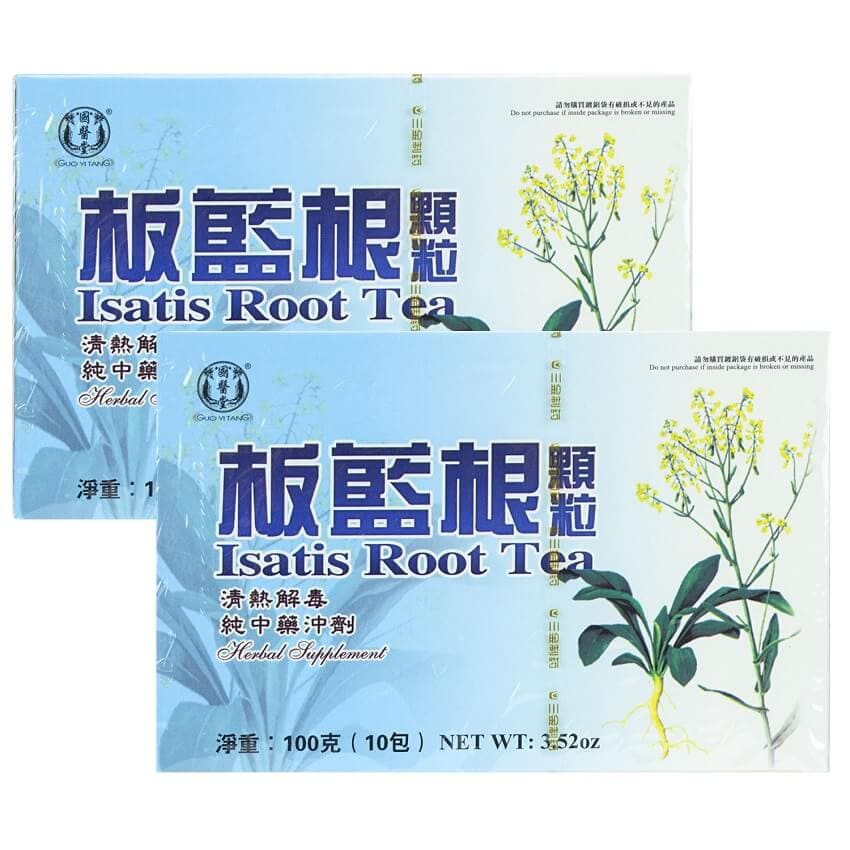2 Boxes Isatis Root Tea, Ban Lan Gen Granule (10 Bags) - Buy at New Green Nutrition