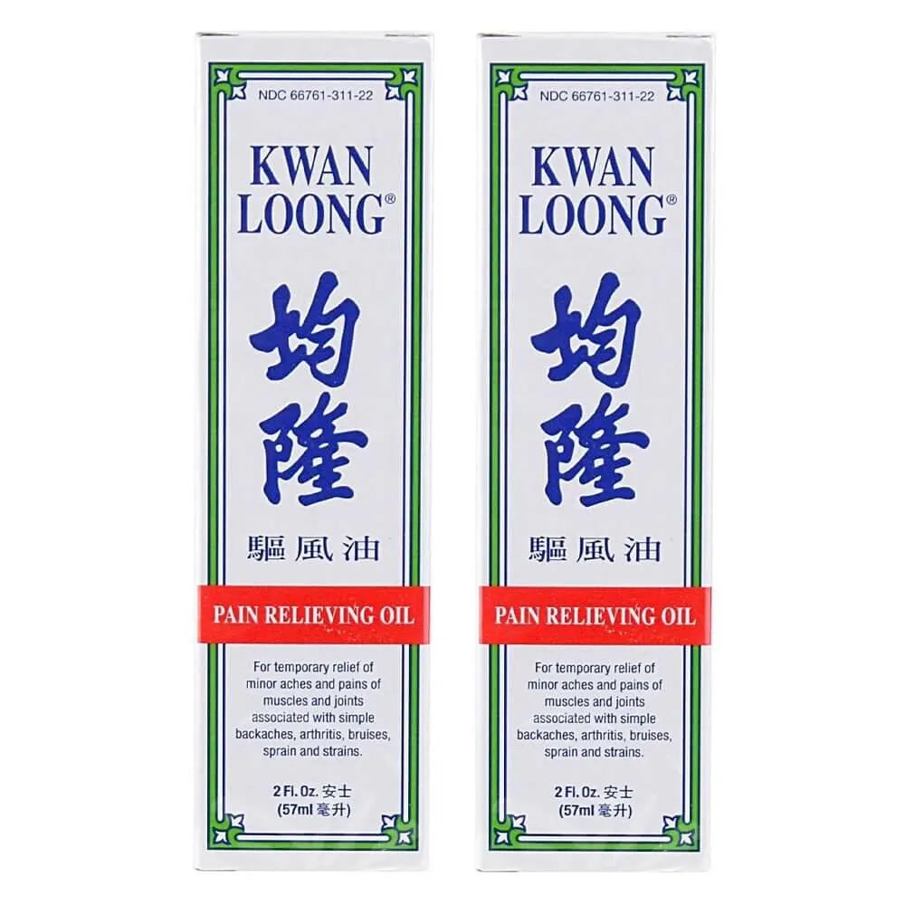 2 Boxes Kwan Loong Oil (2 Fl Oz) - Buy at New Green Nutrition