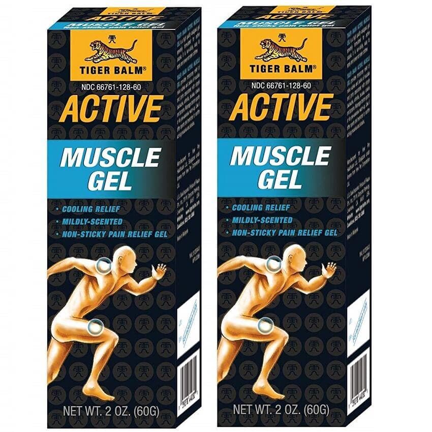 2 Boxes of Tiger Balm Active Muscle Gel 2oz (60g) - Buy at New Green Nutrition