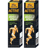 2 Boxes of Tiger Balm Active Pain Relieving Muscle Spray, 2.53 Oz. (75ml)