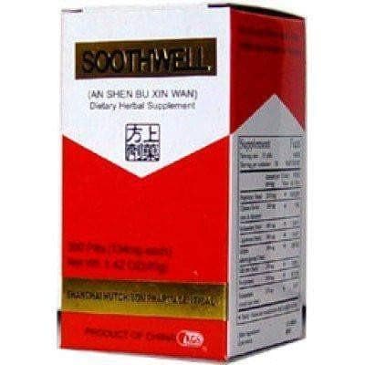 2 Boxes Soothwell Pills (An Shen Bu Xin Wan), 300 Pills - Buy at New Green Nutrition