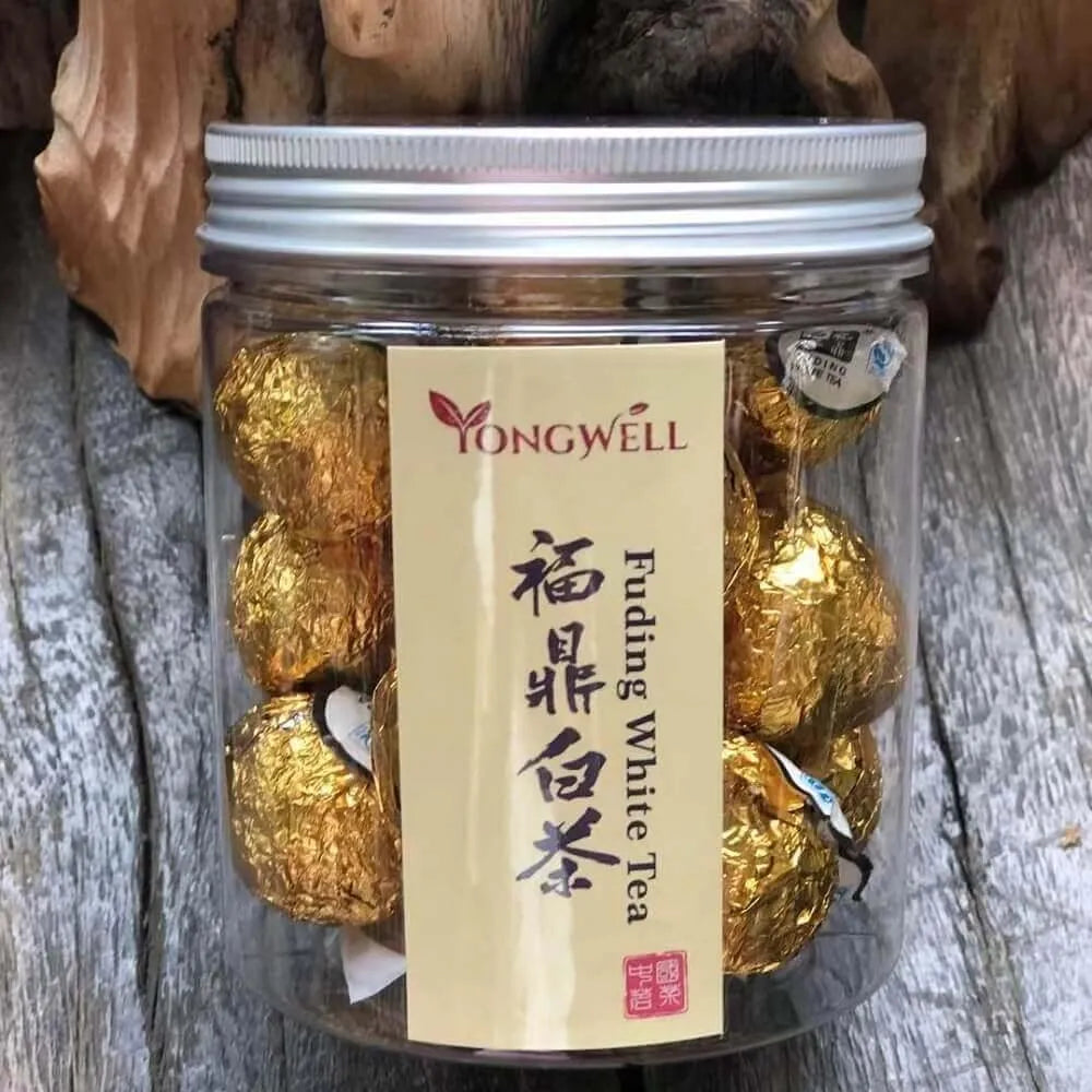 2014 Premium Grade White Dragon Pearl Tea (18 Teaballs) - Buy at New Green Nutrition