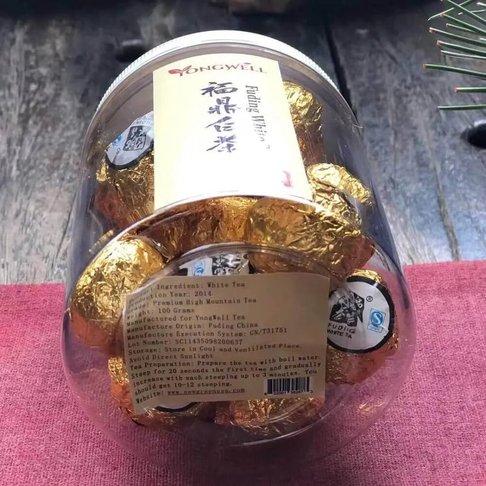 2014 Premium Grade White Dragon Pearl Tea (18 Teaballs) - Buy at New Green Nutrition