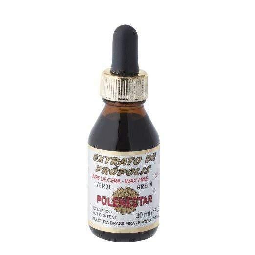 24 Bottles of Polenectar Brazil Green Bee Propolis Extract Wax Free 60 (30mL) - Buy at New Green Nutrition