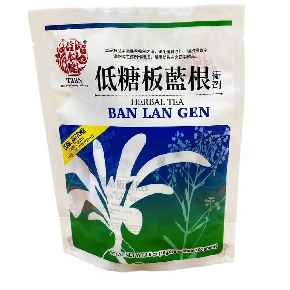 3 Bags Ban Lan Gen Herbal Tea, Less Sugar High Concentrated (10 Packets) - Buy at New Green Nutrition