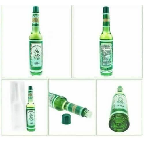 3 Bottles Liushen Flora Water Itching Relief Glass Bottle, Original Formula (195ml) - Buy at New Green Nutrition