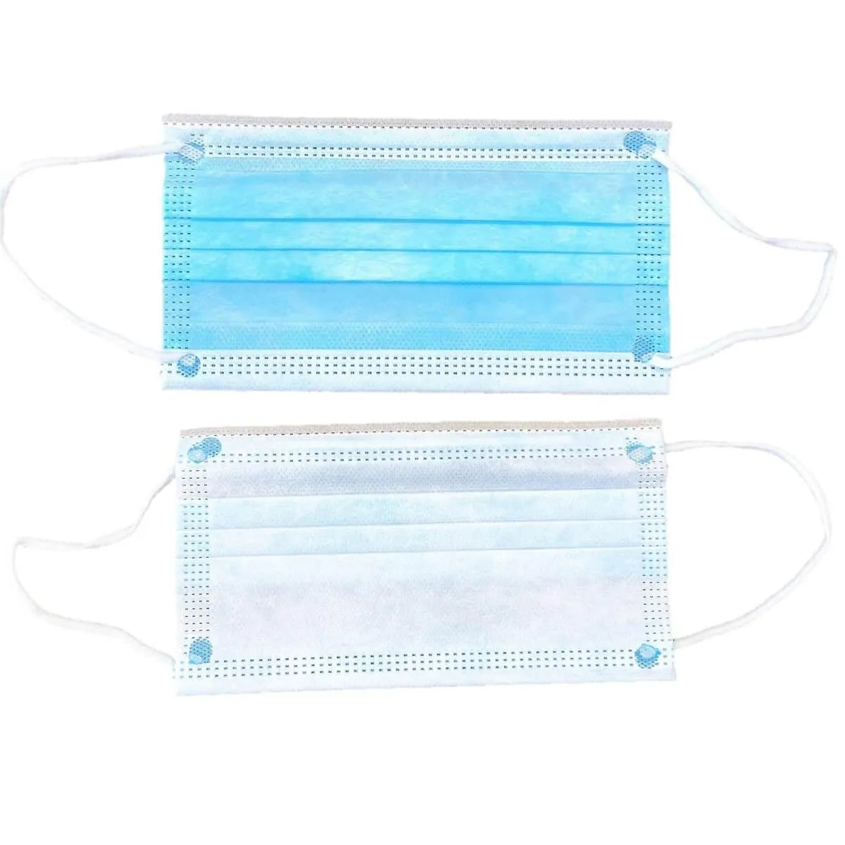 3 Boxes Disposable Medical Face Mask 3-Ply Earloop (50 Pieces) + 1 Box Free - Buy at New Green Nutrition