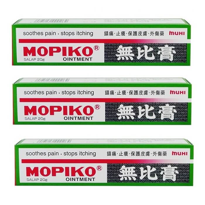 3 Boxes Muhi Mopiko Ointment (20g) - Buy at New Green Nutrition