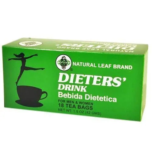 3 Boxes Natural Leaf Brand Dieter Drink Tea (18 Tea Bags) - Buy at New Green Nutrition