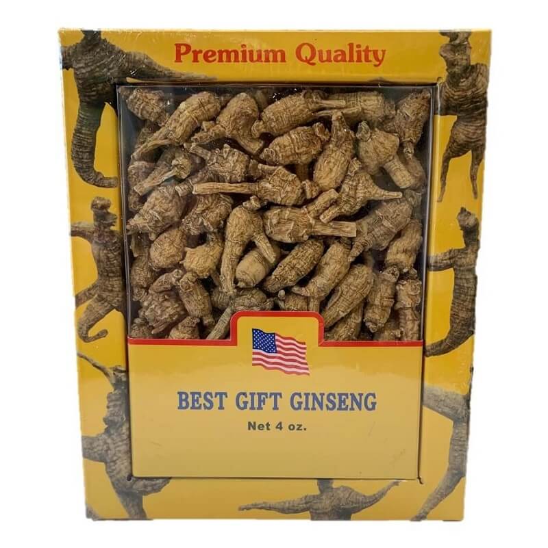 3 Boxes of Premium American Ginseng Root Small Pearl Size (4 oz box) - Buy at New Green Nutrition