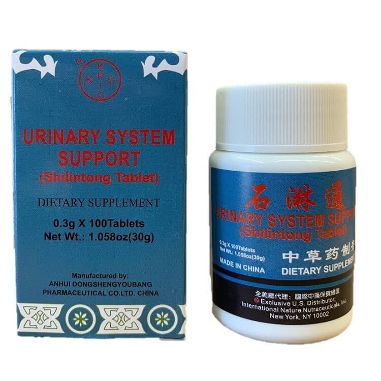 3 Boxes Shilintong, Herbal Supplement For Healthy Urinary Tract (100 Tablets) - Buy at New Green Nutrition