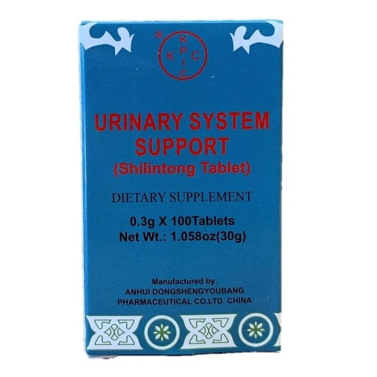 3 Boxes Shilintong, Herbal Supplement For Healthy Urinary Tract (100 Tablets) - Buy at New Green Nutrition