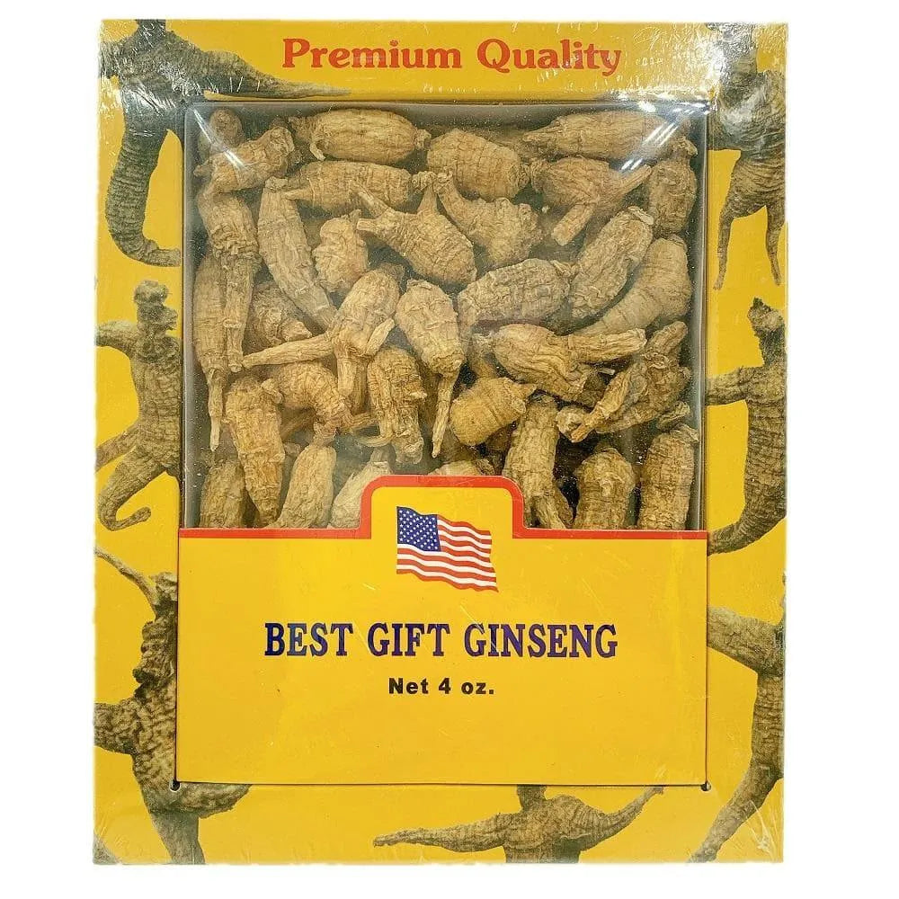 3 X Premium American Ginseng Root Small Pearl (4 oz.) + 1 Box Free - Buy at New Green Nutrition