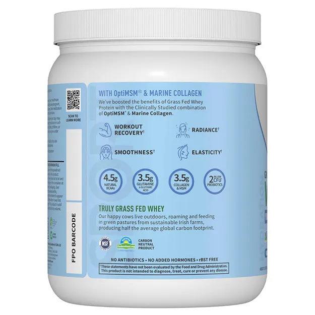Sport Grass Fed Whey+ Skin Protein Powder - Vanilla - Buy at New Green Nutrition