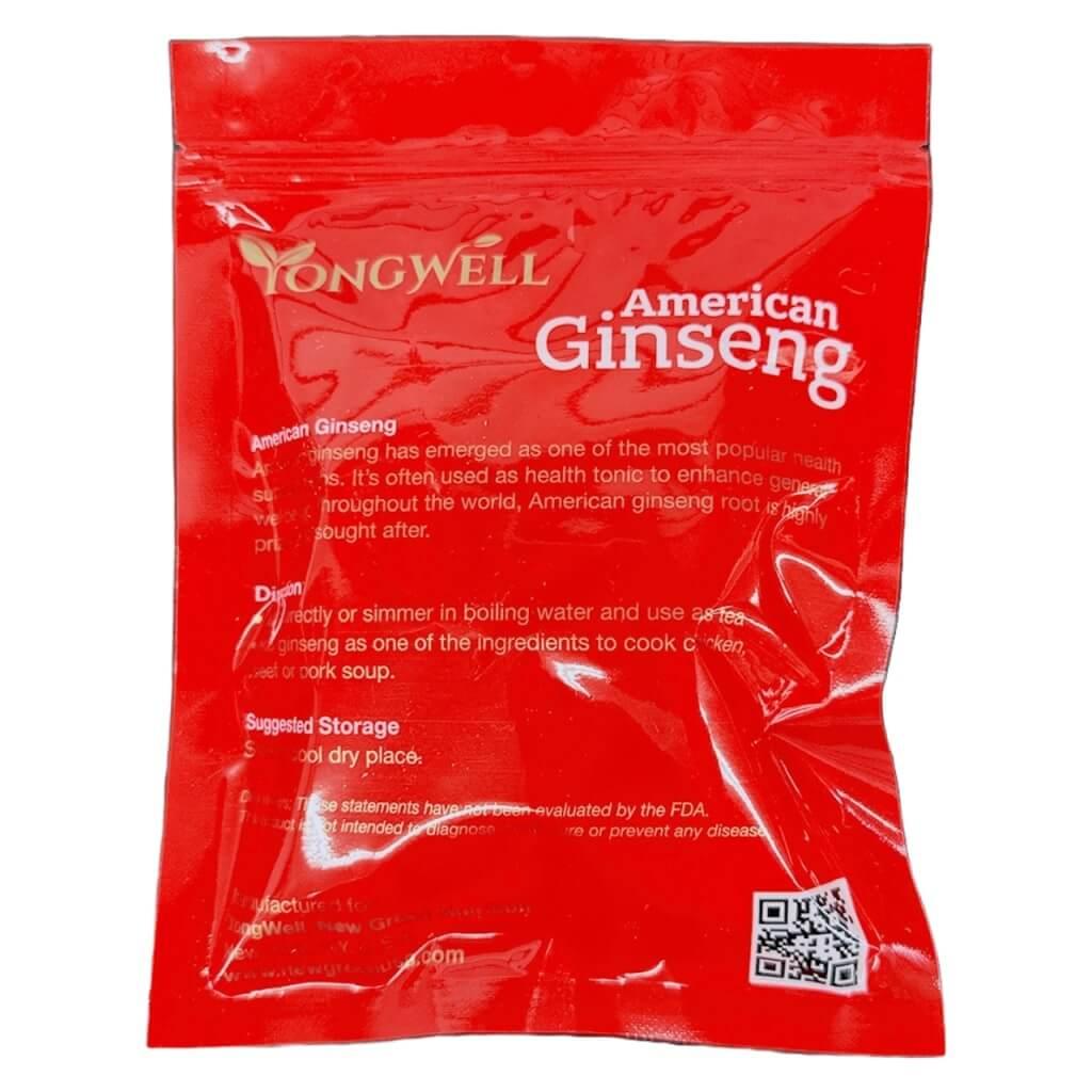 4 Bags Premium American Ginseng Medium Long (4 oz.) - Buy at New Green Nutrition