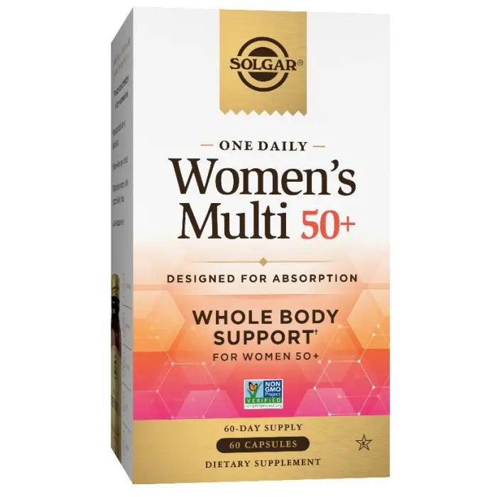 Solgar Womens 50+ One Daily Multivitamin, 60 Capsules - Buy at New Green Nutrition