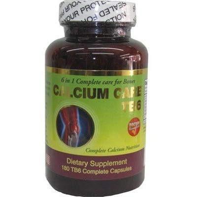 6 in 1 Complete Calcium Care (180 Capsules) - Buy at New Green Nutrition
