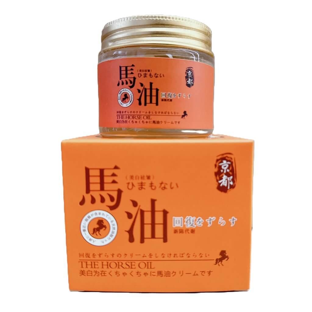 9-Complex Horse Oil Whitening Anti-Wrinkle Cream, Japan Version (70 Grams)