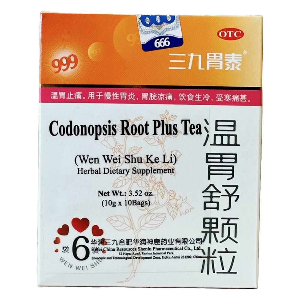 999 Codonopsis Root Plus Tea, Wen Wei Shu Ke Li (10 Bags) - Buy at New Green Nutrition