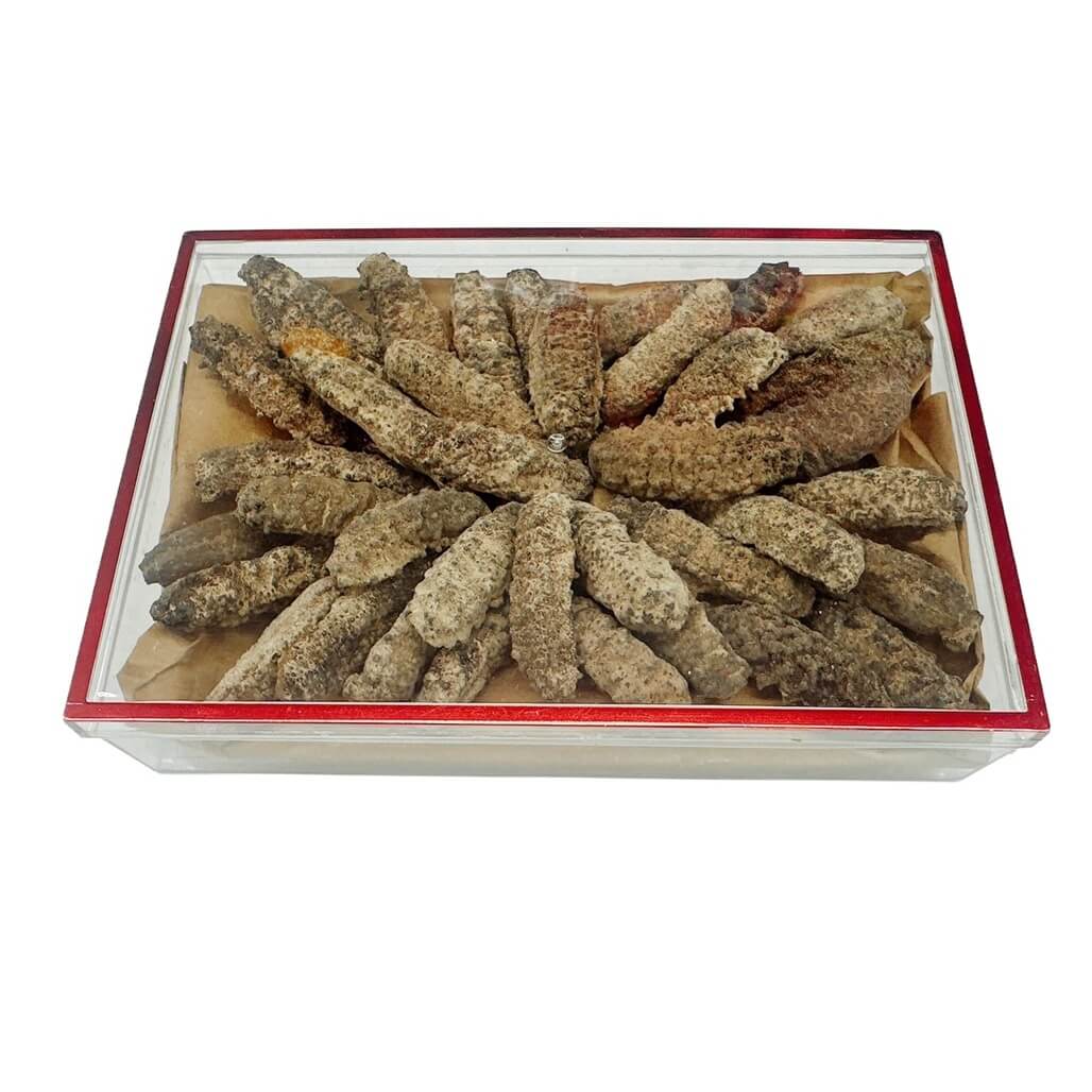 Wild Caught Dried Sea Cucumber Plus Fish Maw Premium Gift Box Set