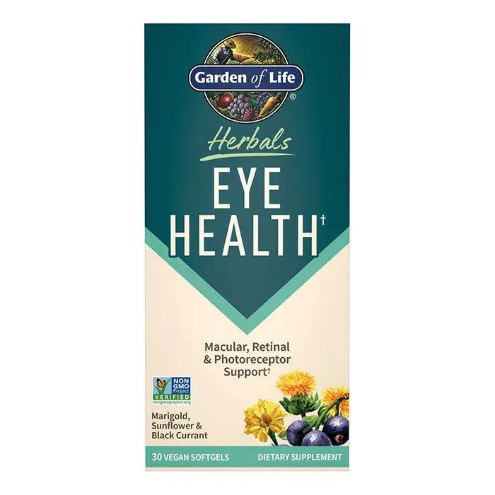 Garden of Life Herbals Eye Health (30 Vegan Softgels)