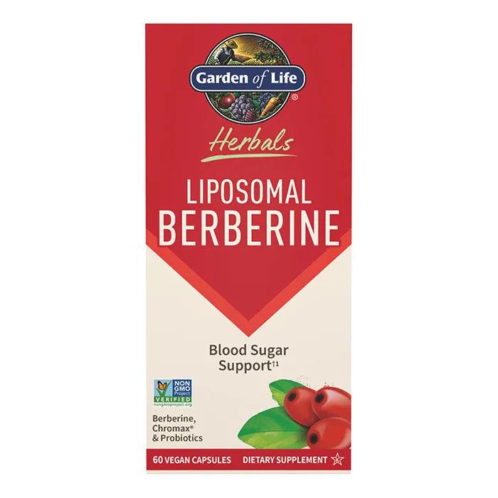 Garden of Life Herbals Liposomal Berberine (60 Capsules) - Buy at New Green Nutrition