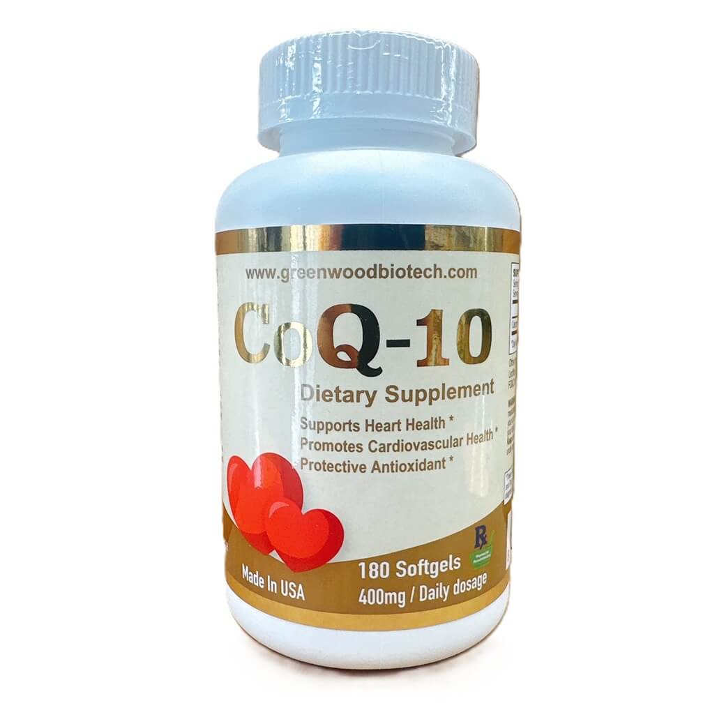 CoQ-10 100mg (180 Softgels) - Buy at New Green Nutrition