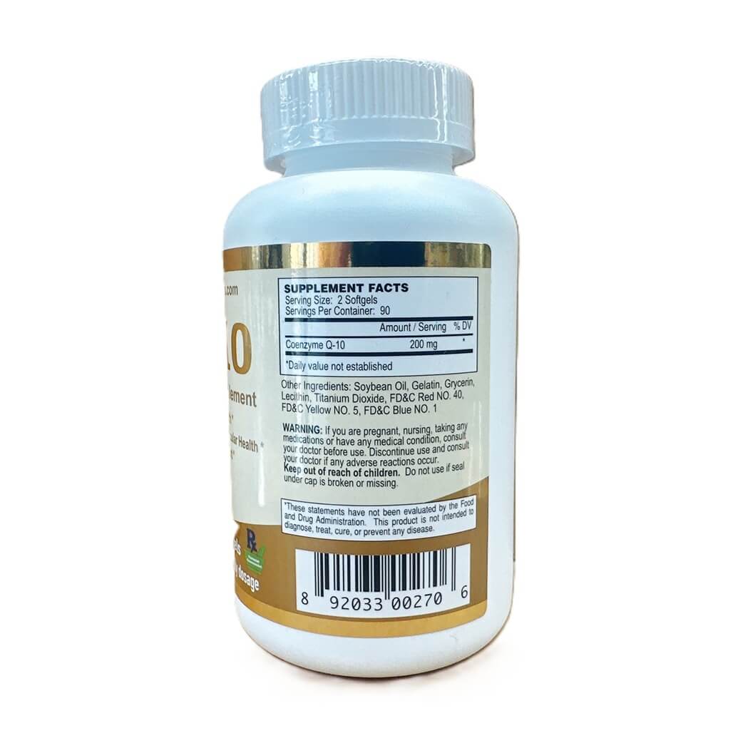 CoQ-10 100mg (180 Softgels) - Buy at New Green Nutrition