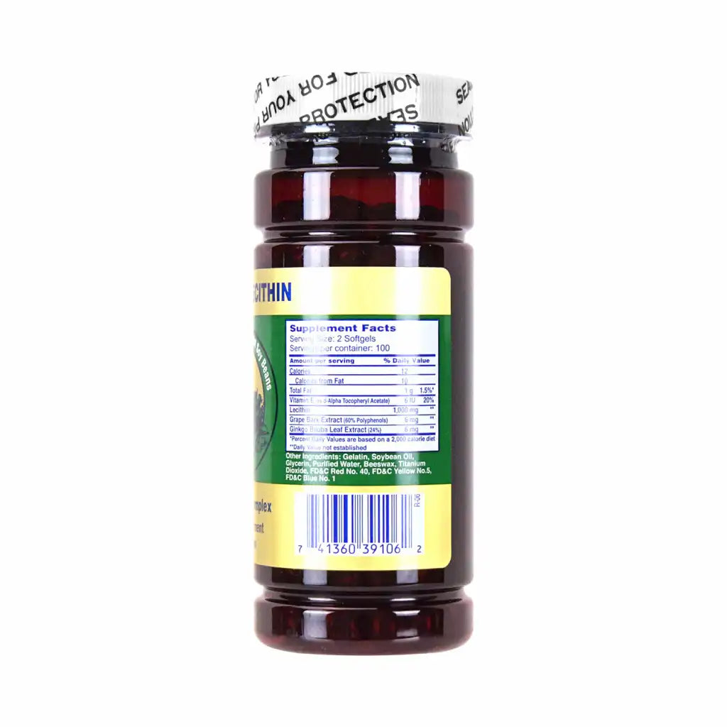 2 Bottles of Hyper Lecithin+Ginkgo+OPC+Vitamin E (200 Softgels) - Buy at New Green Nutrition