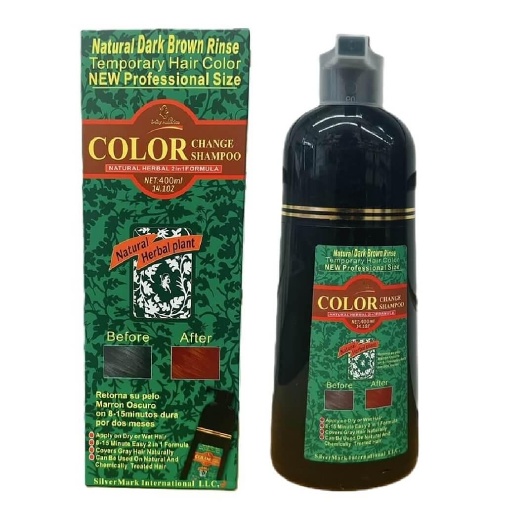 Deity Shampoo Color Change Shampoo 2 in 1 Formula Dark Brown Color Large Size (14.1 Oz) - Buy at New Green Nutrition