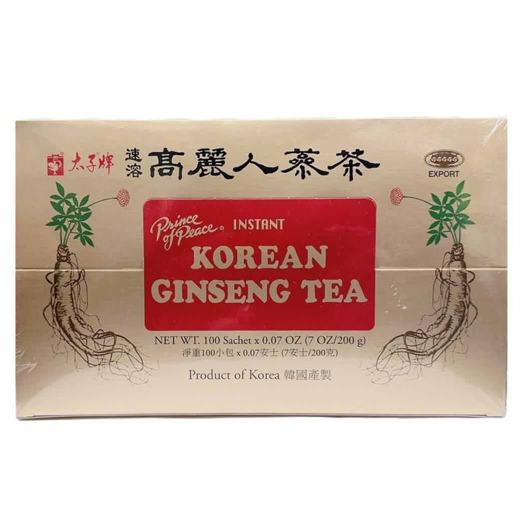 Prince of Peace Korean Ginseng Tea (100 Instant Teabags)