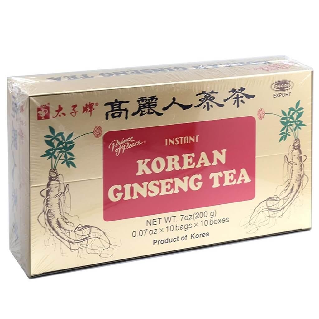 Prince of Peace Korean Ginseng Tea (100 Instant Teabags) - Buy at New Green Nutrition