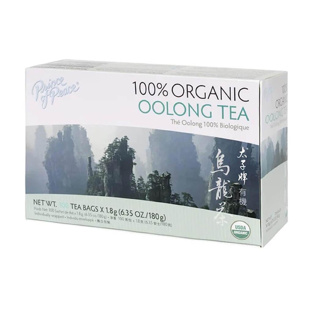 Prince of Peace USDA Organic Oolong Tea (100 Teabags) - Buy at New Green Nutrition